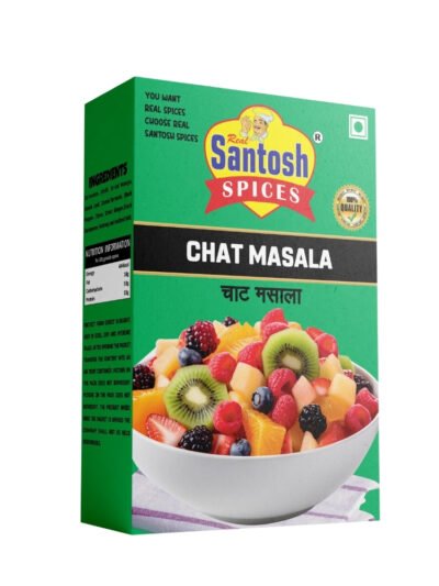 Santosh Spices Chat Masala - Tangy Fruit & Snack Seasoning